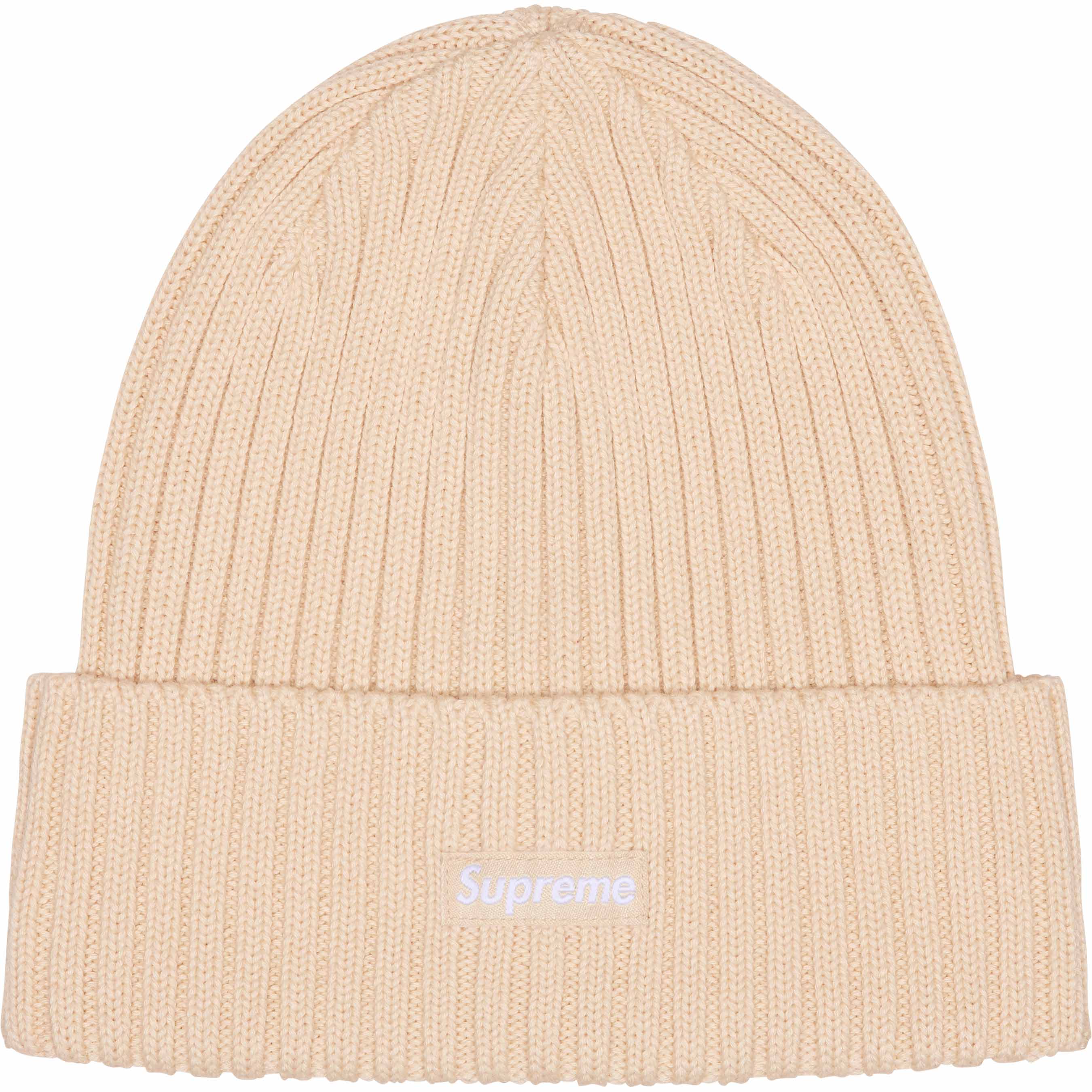 Supreme Overdyed Beanie Light Tan