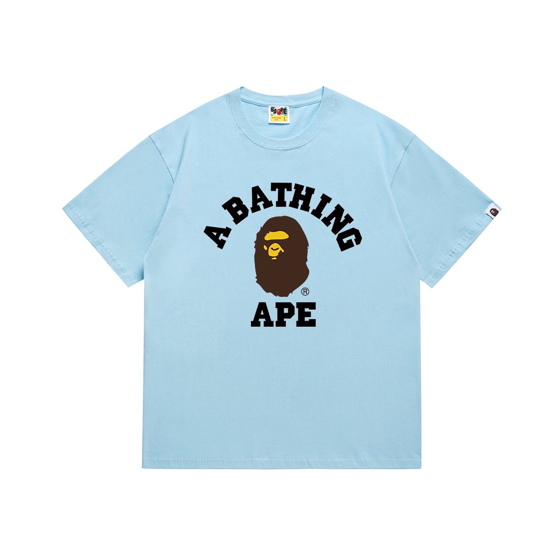 BAPE Ape Head Wordmark Graphic T-Shirt — front