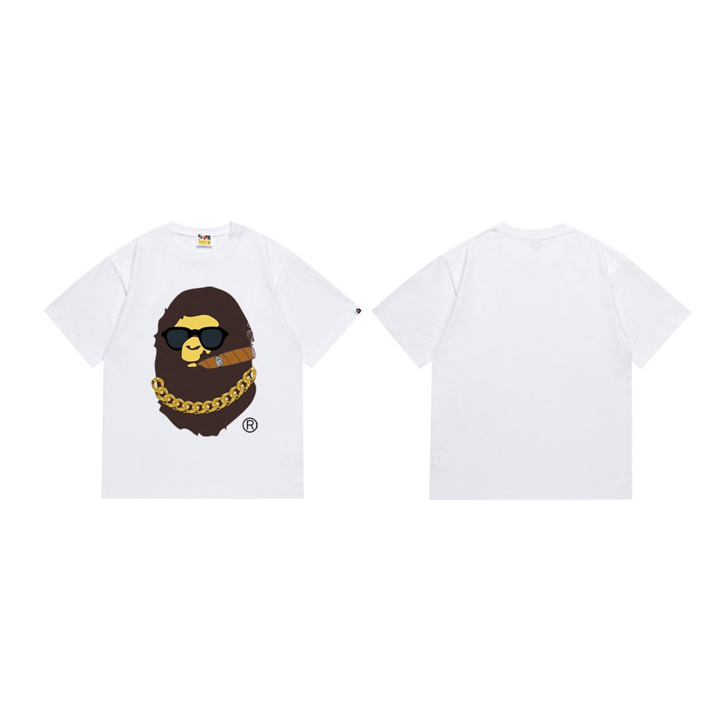 BAPE Ape Cigar Chain Graphic T-Shirt — hero