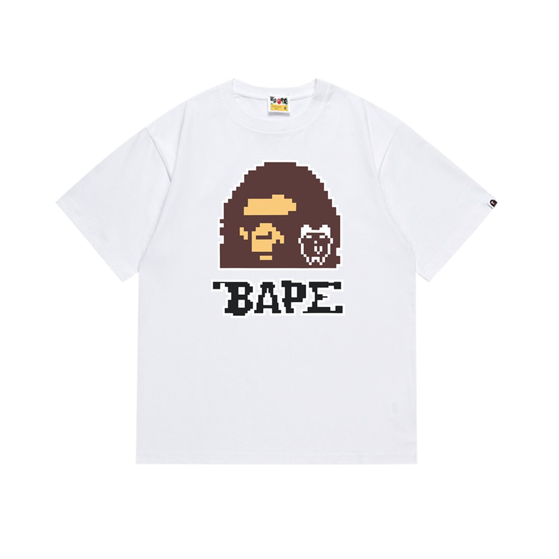 BAPE Pixel Ape Graphic T-Shirt — front