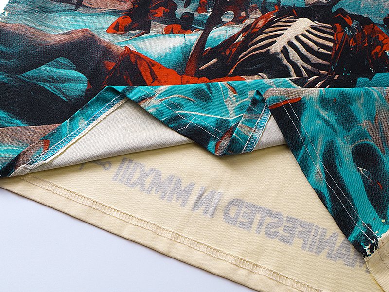 Godspeed Manifested MMXXII Skeleton Graphic T-Shirt — detail