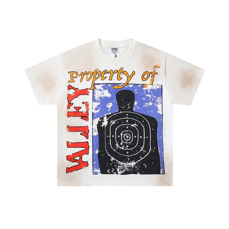 VALE USA Washed Graphic T-Shirt — front