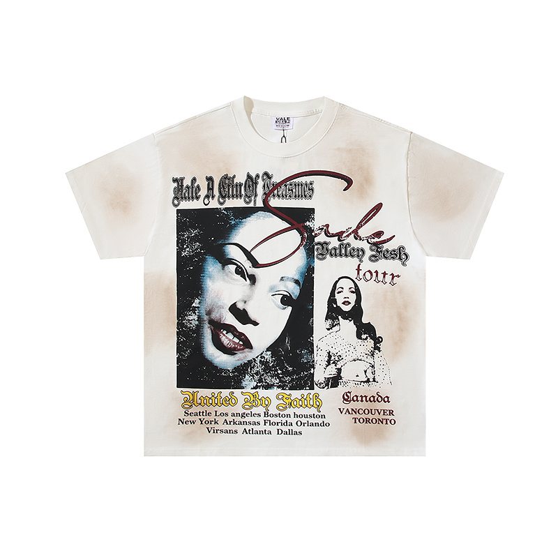 VALE USA Sade United By Faith Graphic T-Shirt — front