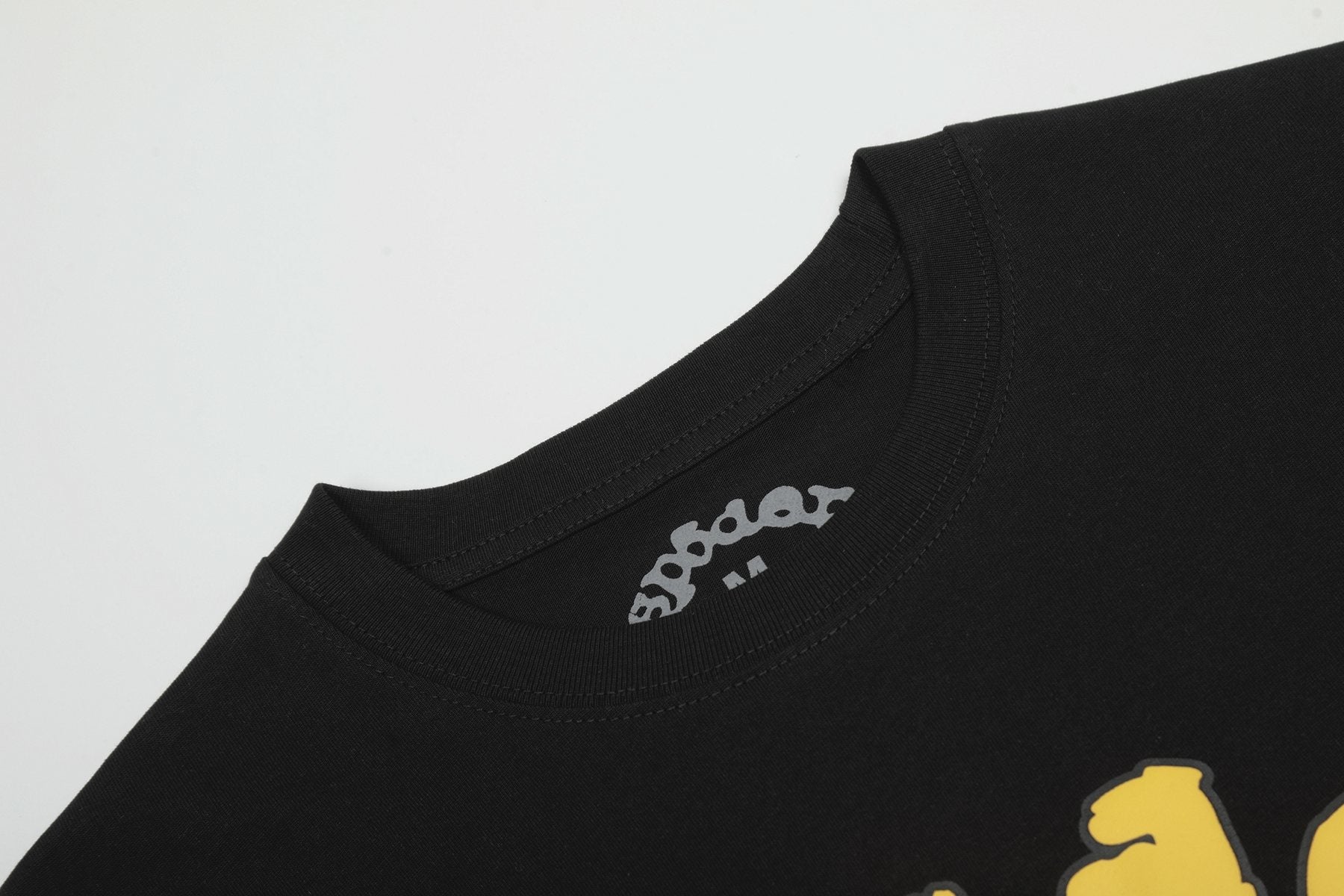 Sp5der Wordmark Graphic Short-Sleeve T-Shirt — detail