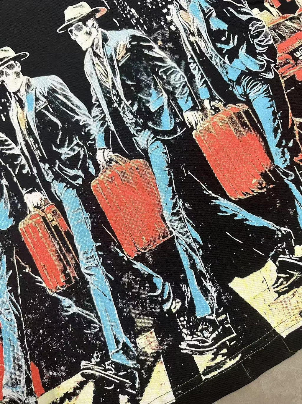 Godspeed Don’t Fade Away Graphic T-Shirt — fabric_closeup