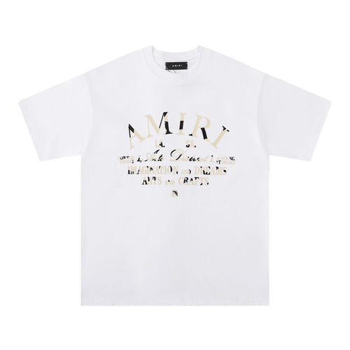 AMIRI Front Typographic Graphic T-Shirt — front