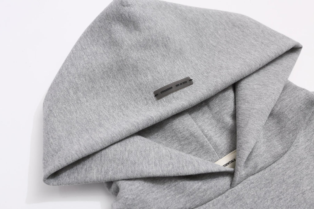 Fear of God Essentials Logo Hoodie — detail