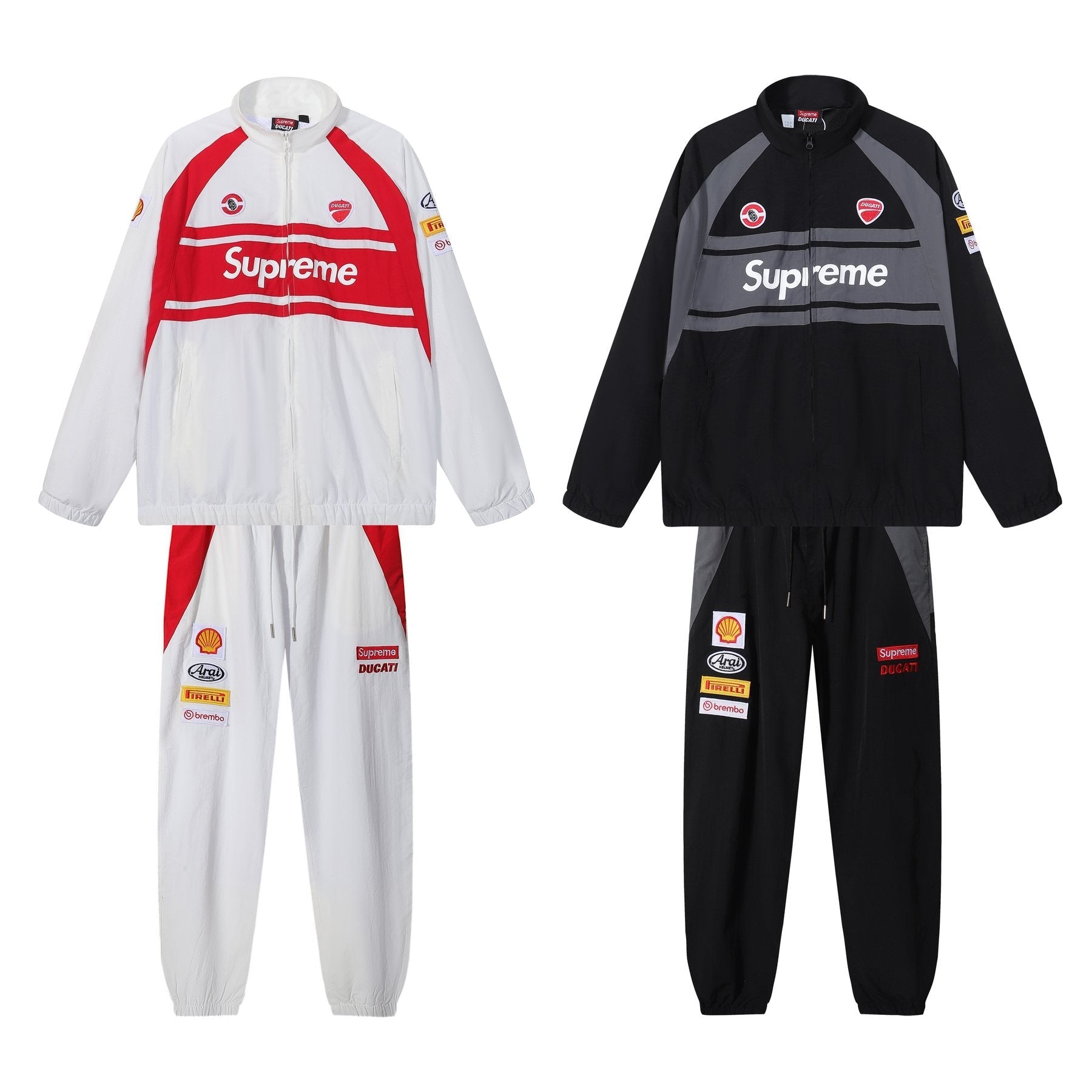 Supreme Ducati Racing Graphic Tracksuit Set — comparison