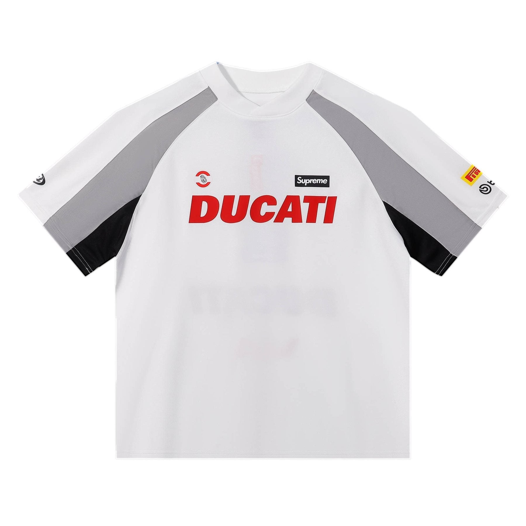 Supreme Ducati Racing Graphic Short-Sleeve T-Shirt — front