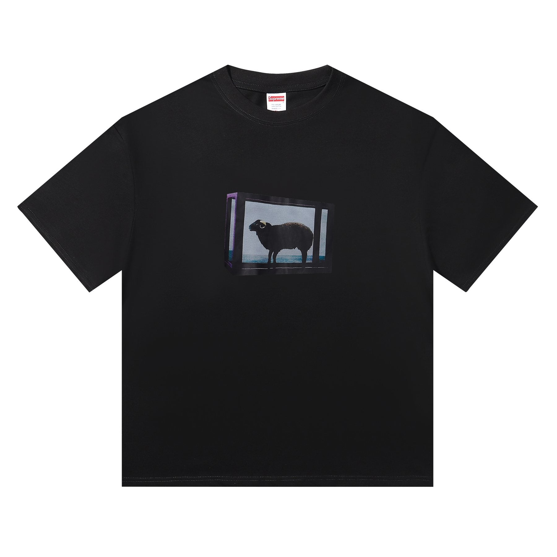 Supreme Sheep Graphic Short-Sleeve T-Shirt — front