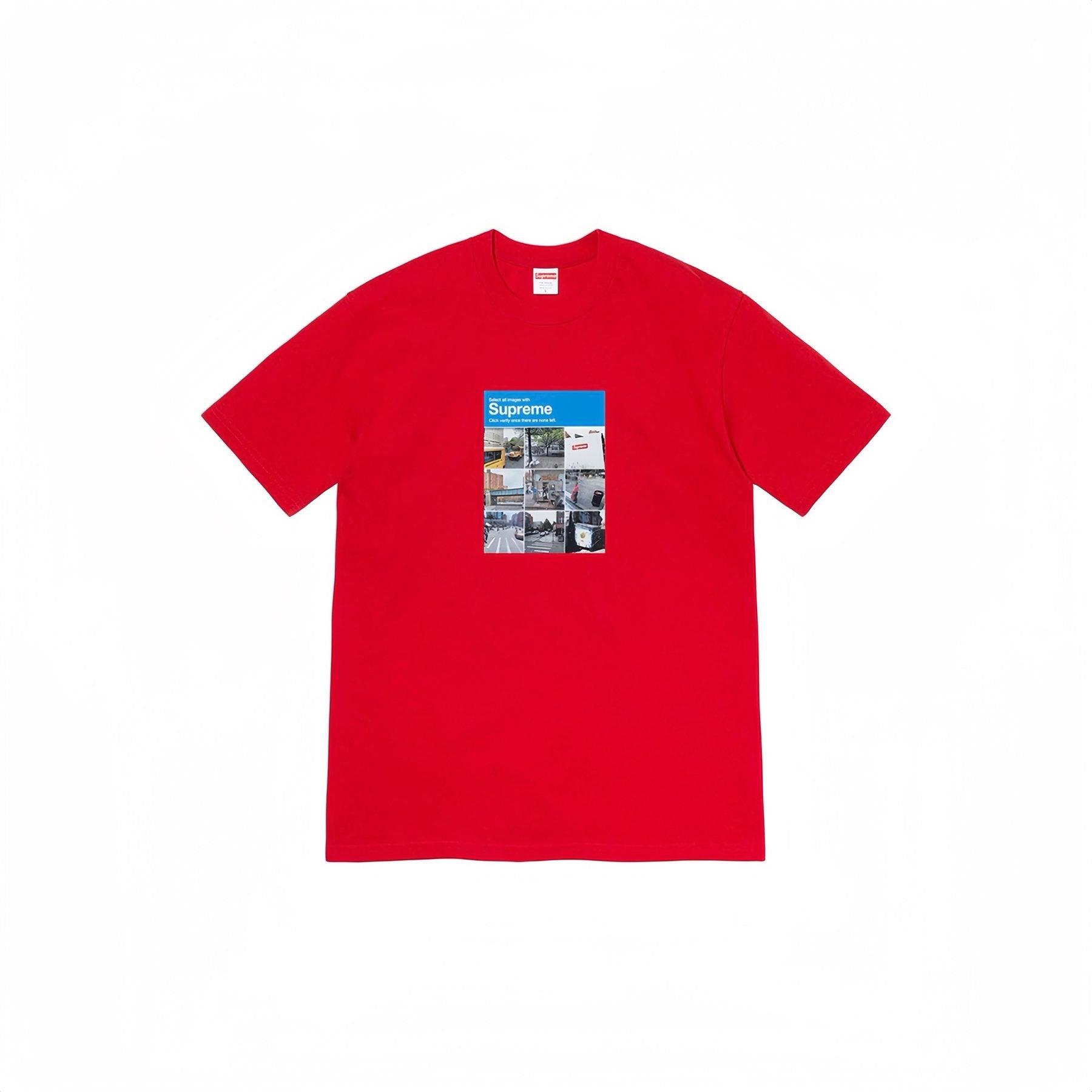 Supreme Verify Graphic T-Shirt — front