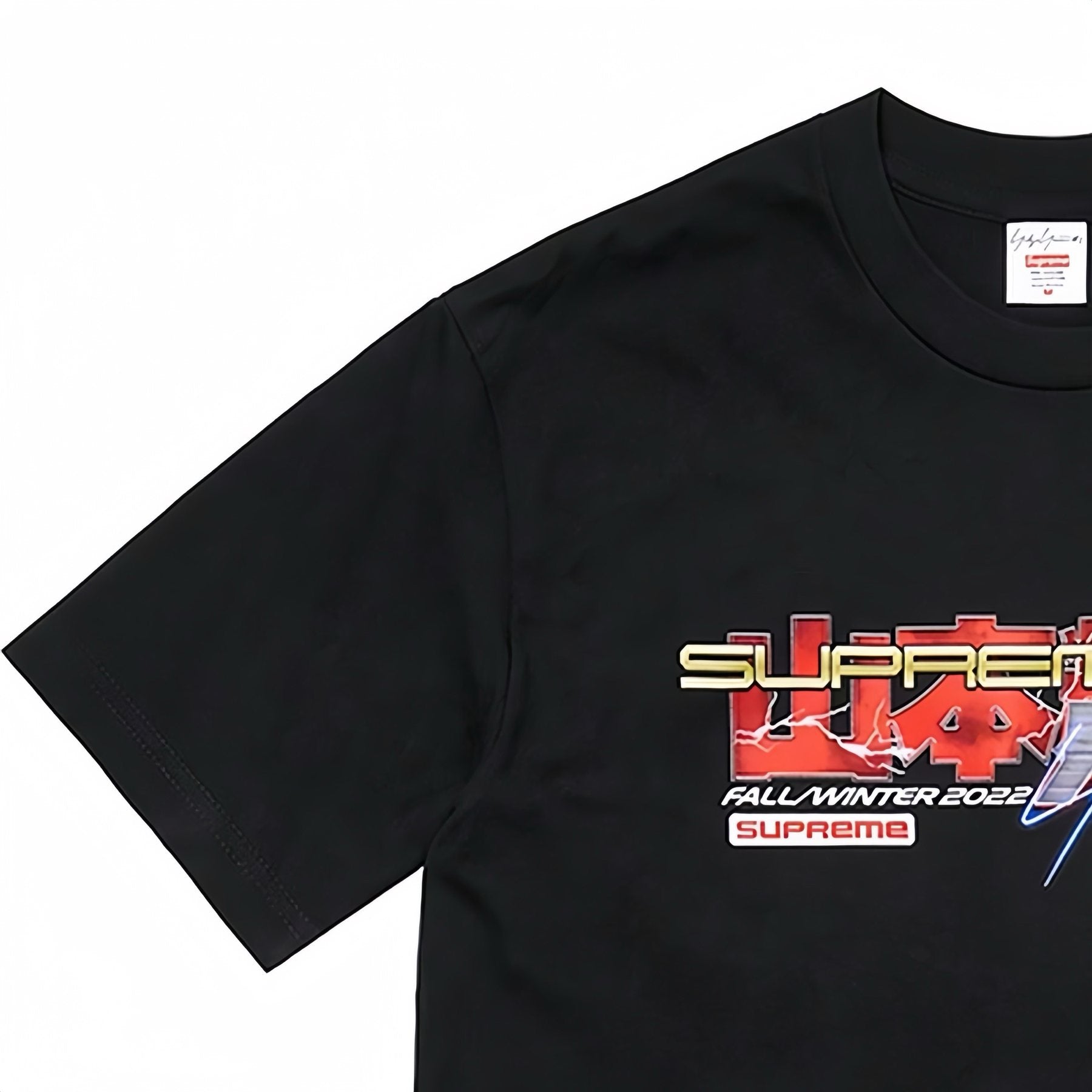 Supreme Tekken Racing Graphic Short-Sleeve T-Shirt — detail
