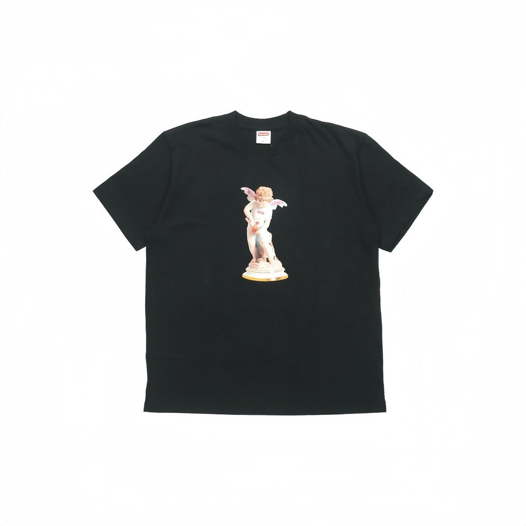 Supreme Cupid Cherub Graphic Short-Sleeve T-Shirt — front