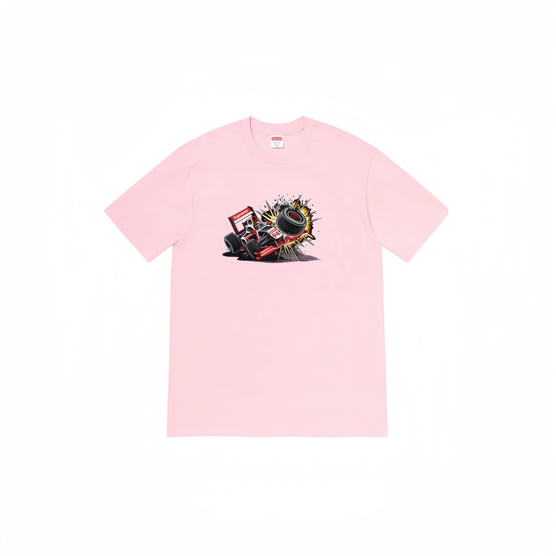 Supreme Crash Motorsport Graphic T-Shirt — front