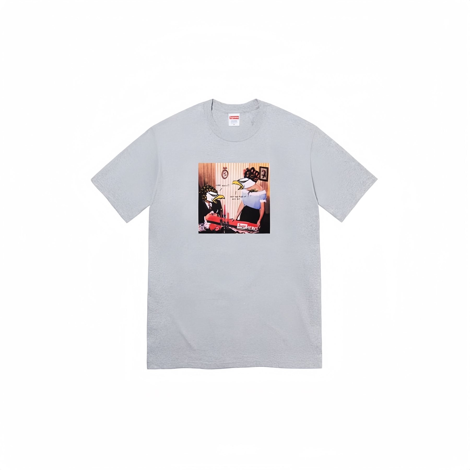 Supreme Curbs Cartoon Graphic T-Shirt — front