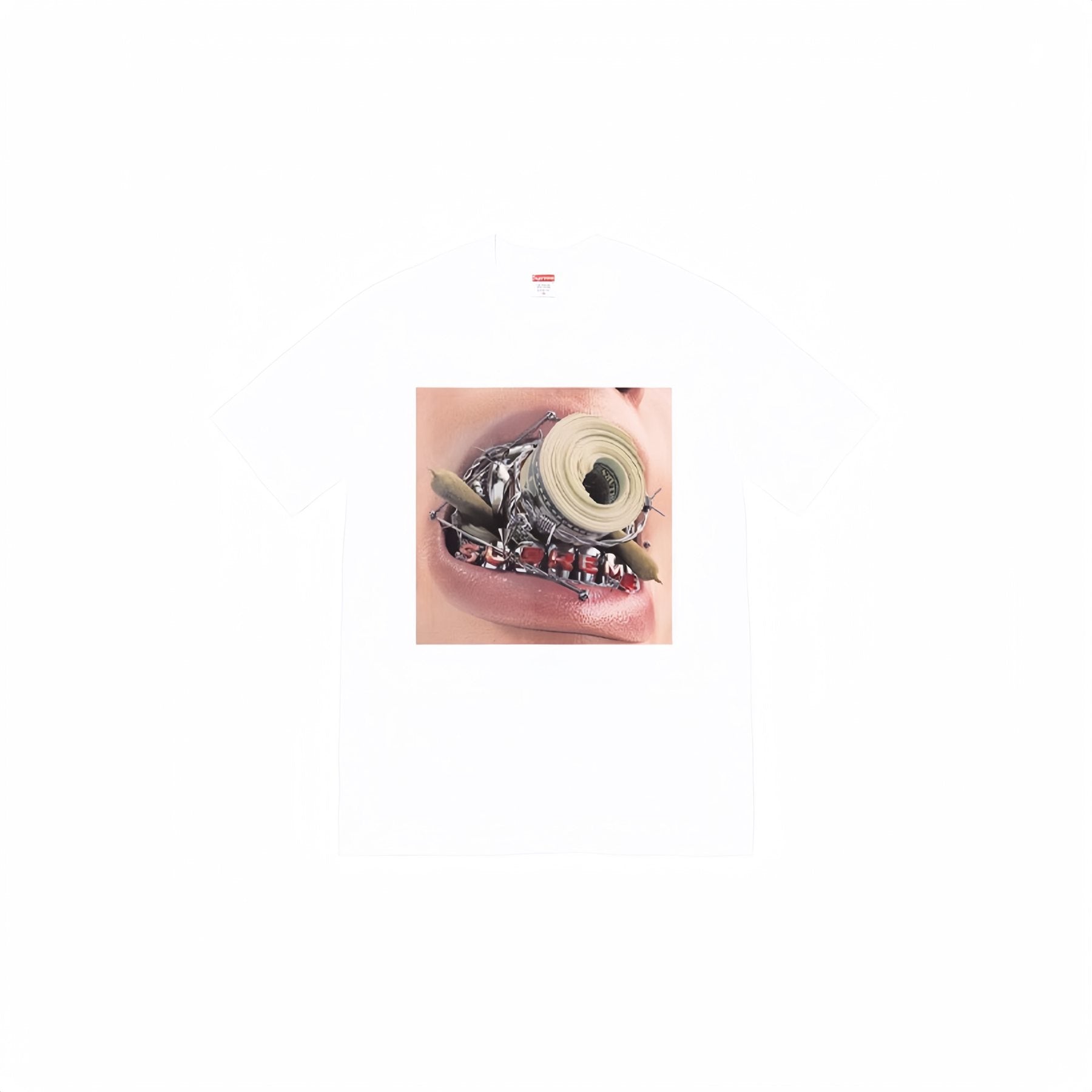 Supreme Braces Graphic T-Shirt — front