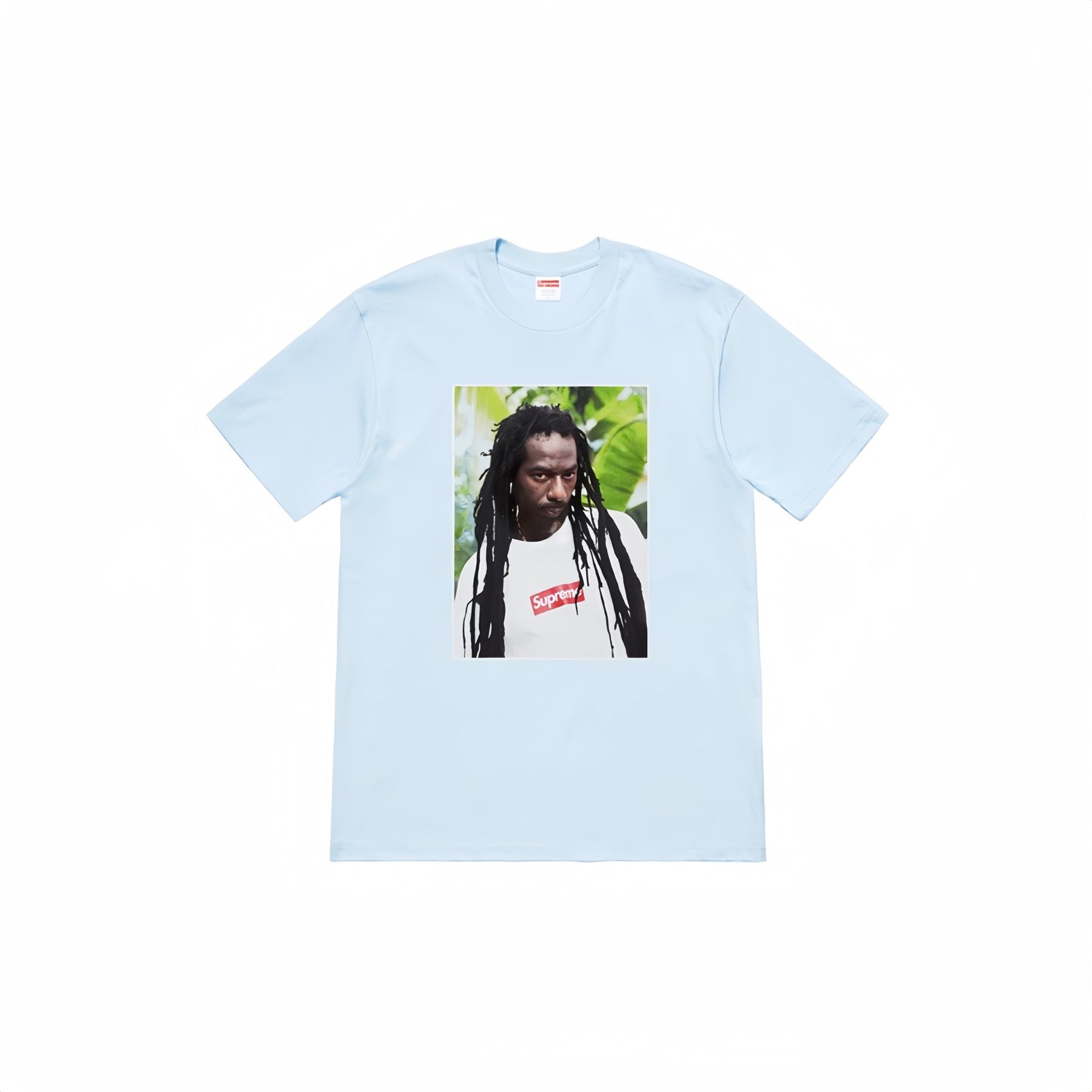 Supreme Buju Banton Portrait Graphic T-Shirt — front
