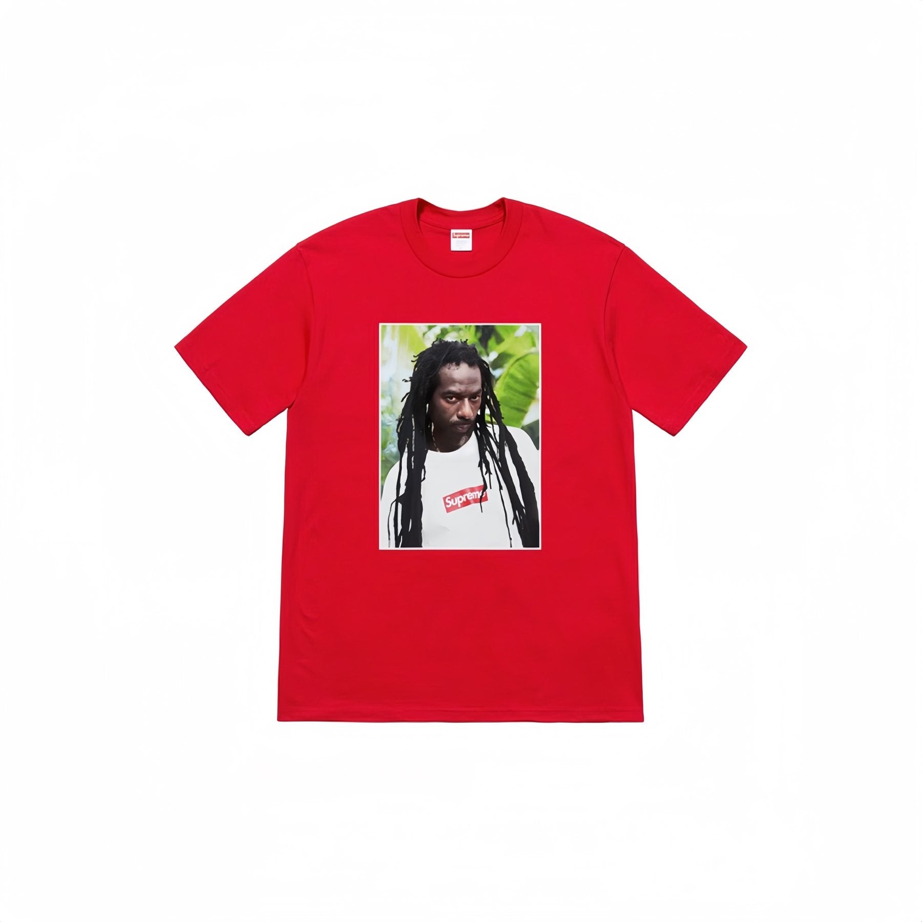 Supreme Buju Banton Portrait Graphic T-Shirt — front