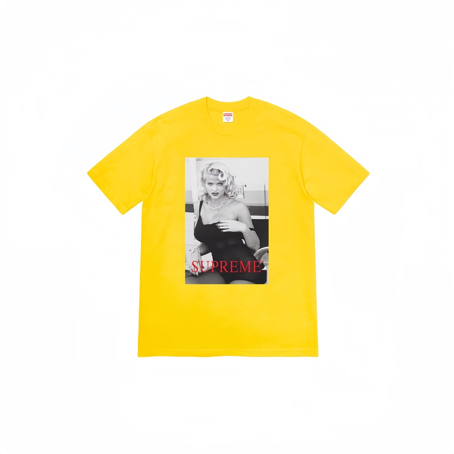 Supreme Anna Nicole Smith Portrait Graphic T-Shirt — front