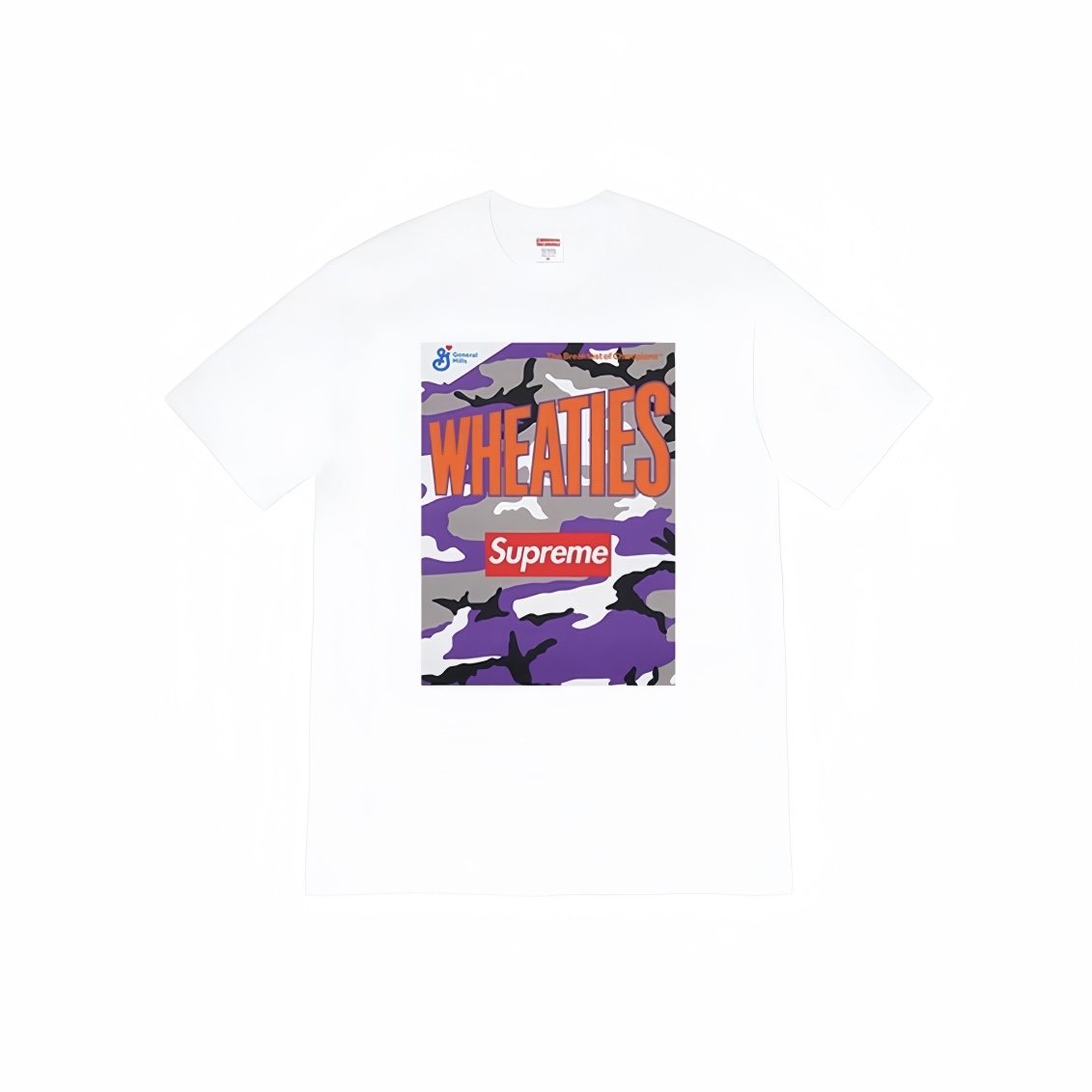 Supreme Wheaties Cereal Box Graphic T-Shirt — front
