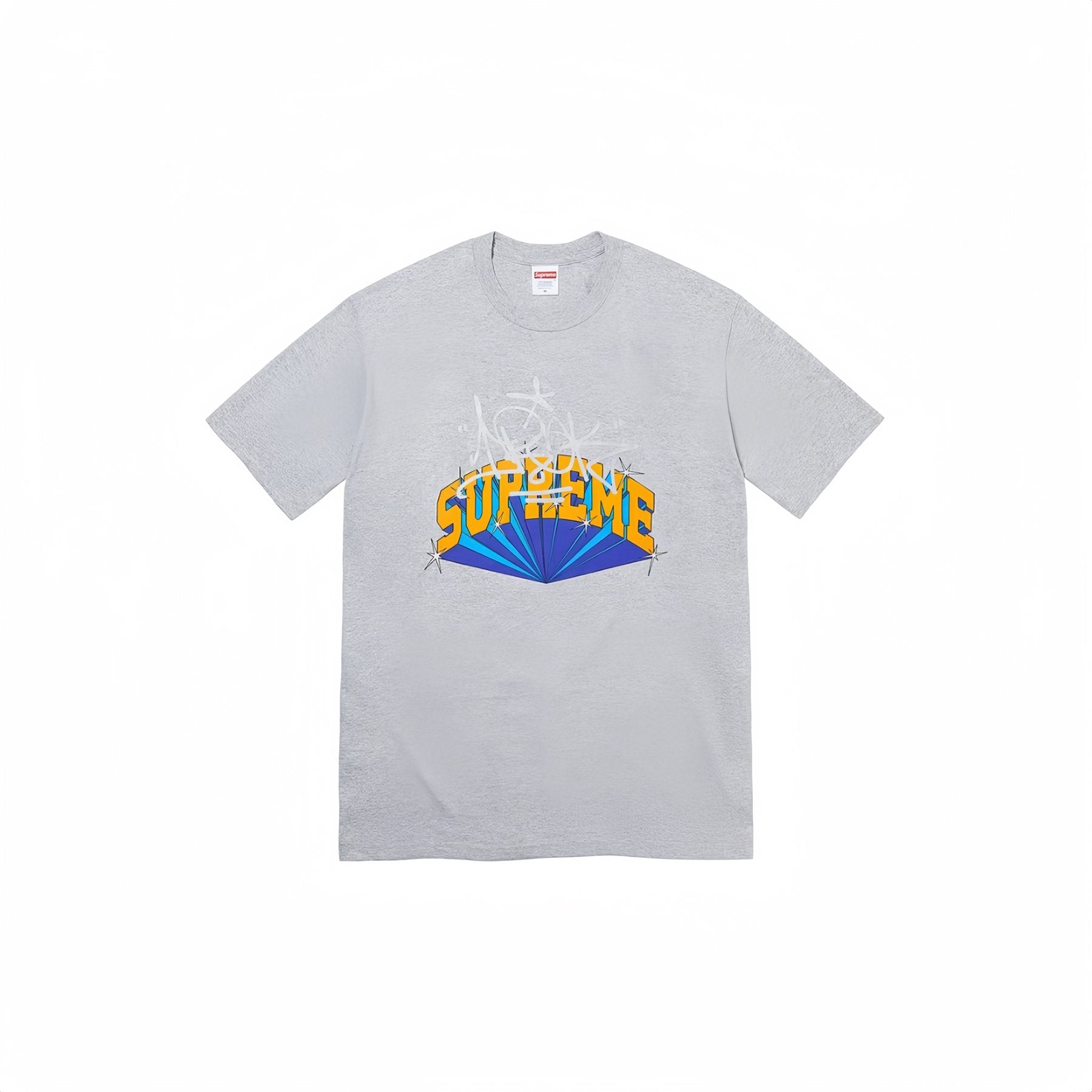 Supreme IRAK Arc Logo Graphic T-Shirt — front