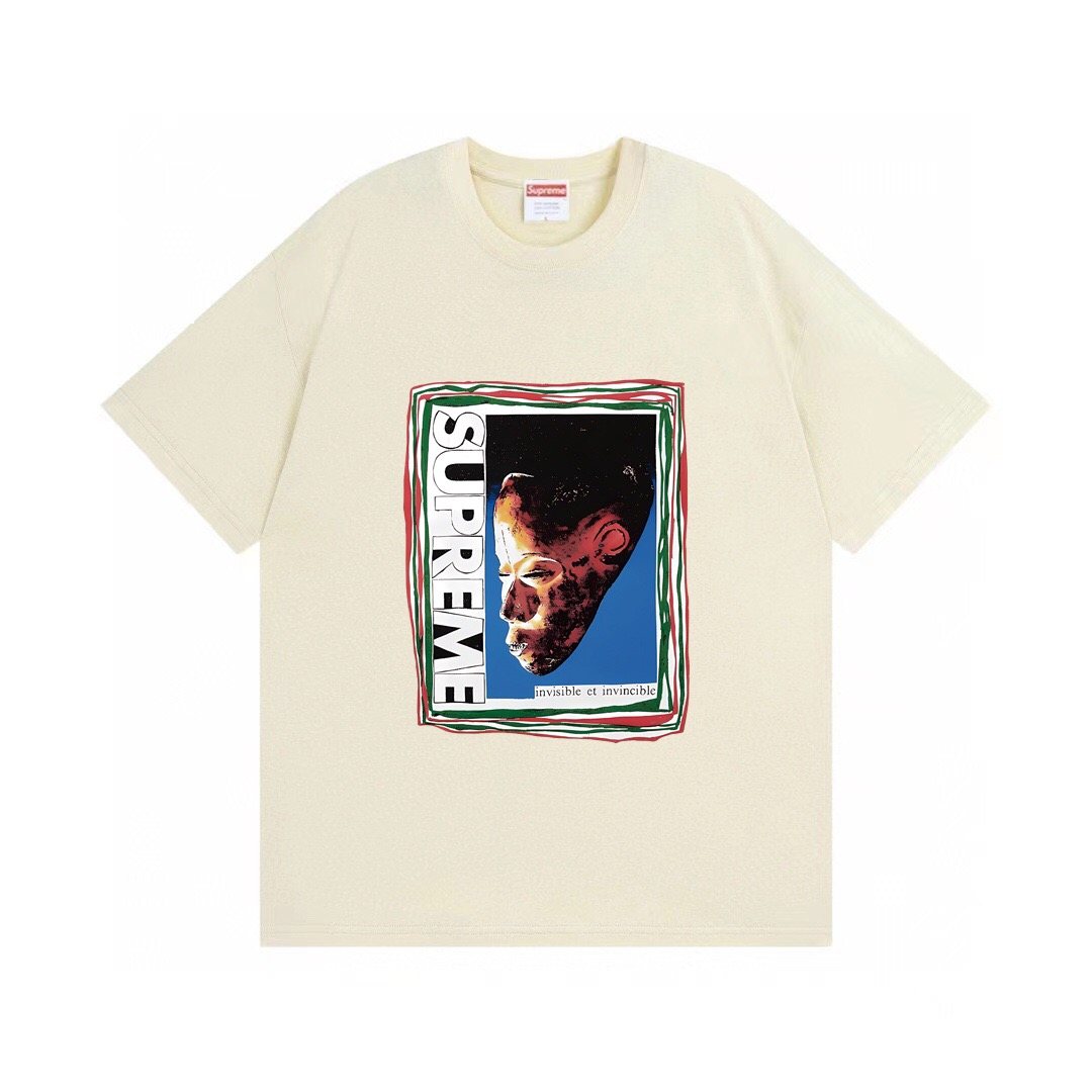 Supreme Mask Graphic Short-Sleeve T-Shirt — front