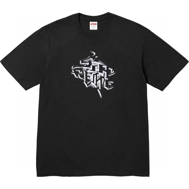 Supreme Metallic Front Graphic T-Shirt — front