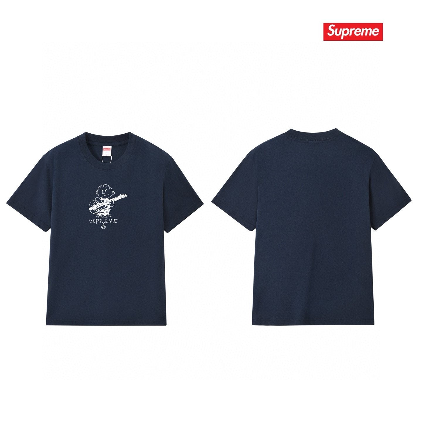 Supreme Scarface Movie Poster Graphic T-Shirt — back