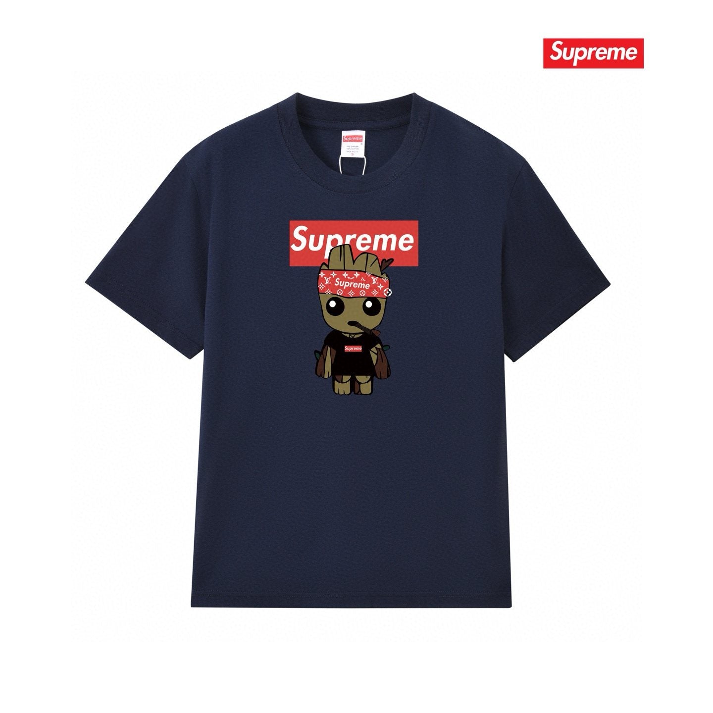 Supreme Tree Character Graphic Short-Sleeve T-Shirt — front