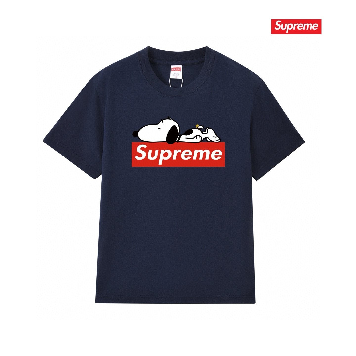 Supreme Snoopy Graphic Short-Sleeve T-Shirt — front