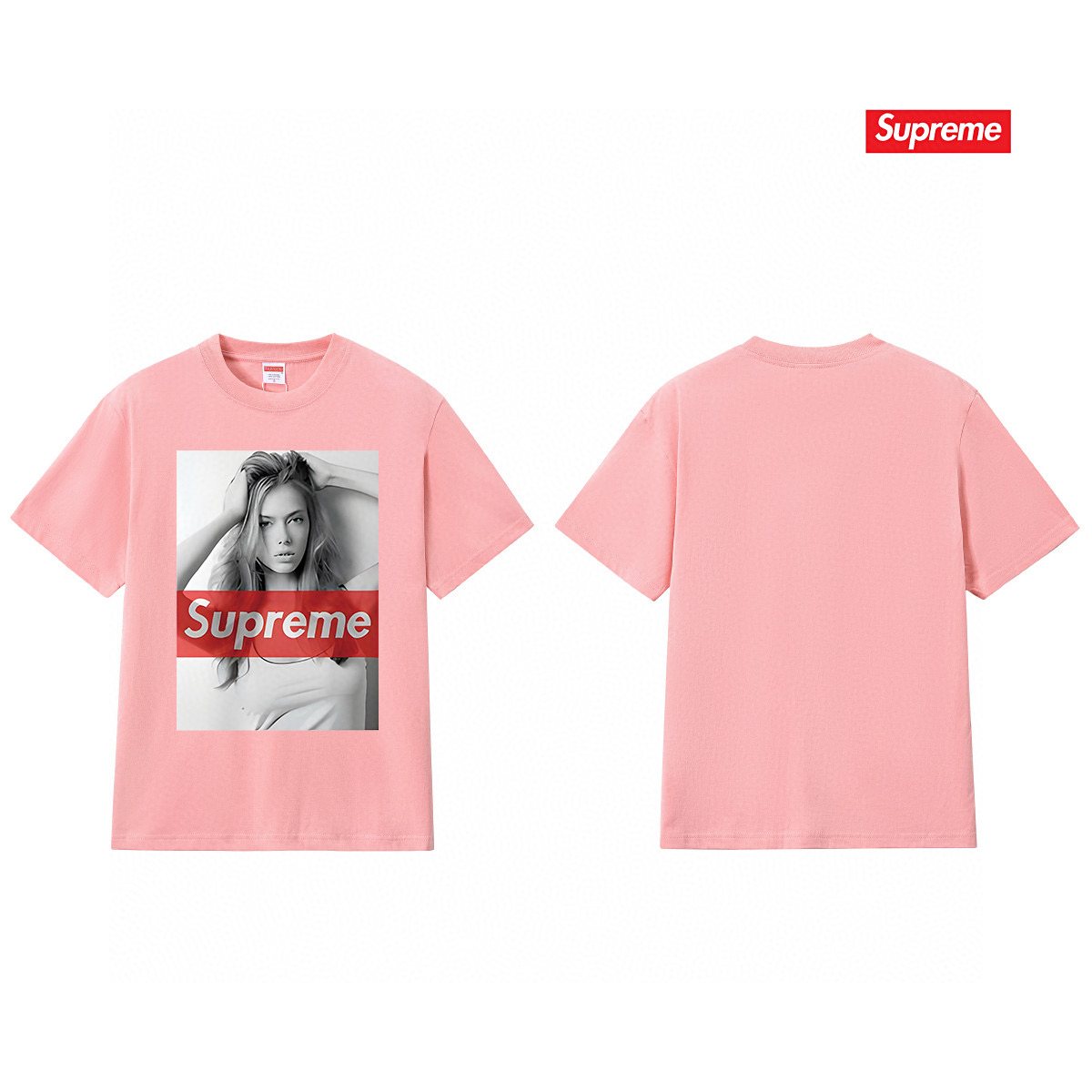 Supreme Photo Graphic Short-Sleeve T-Shirt — back