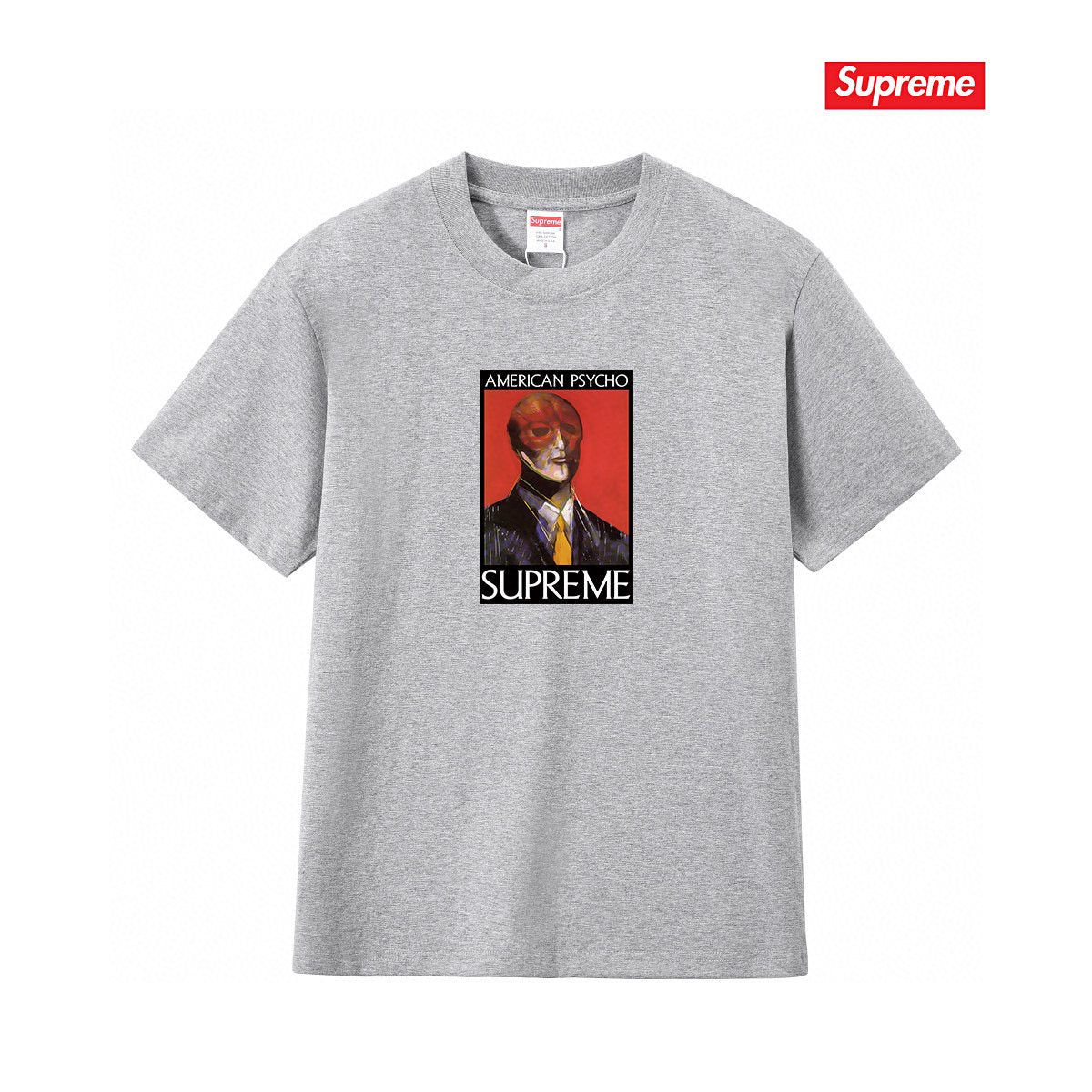 Supreme American Psycho Graphic T-Shirt — front