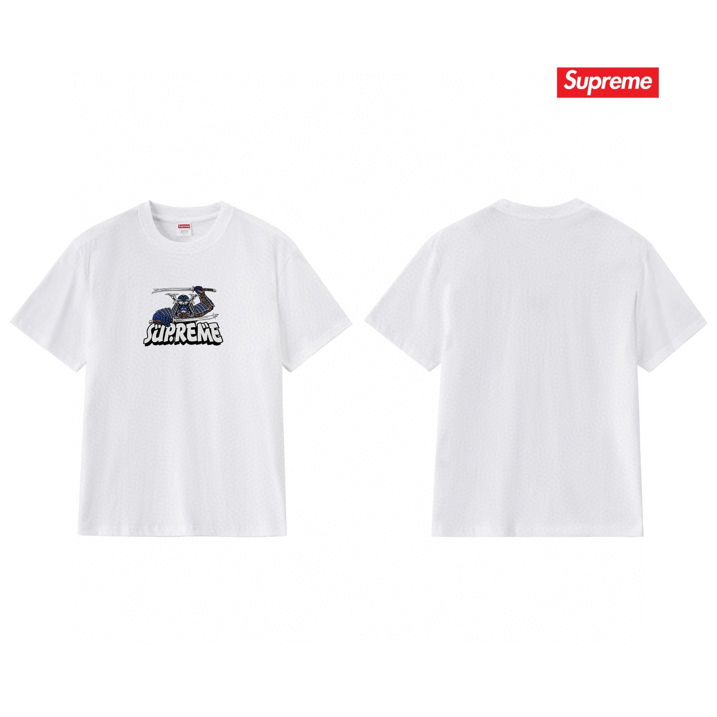 Supreme Samurai Sword Graphic T-Shirt — front