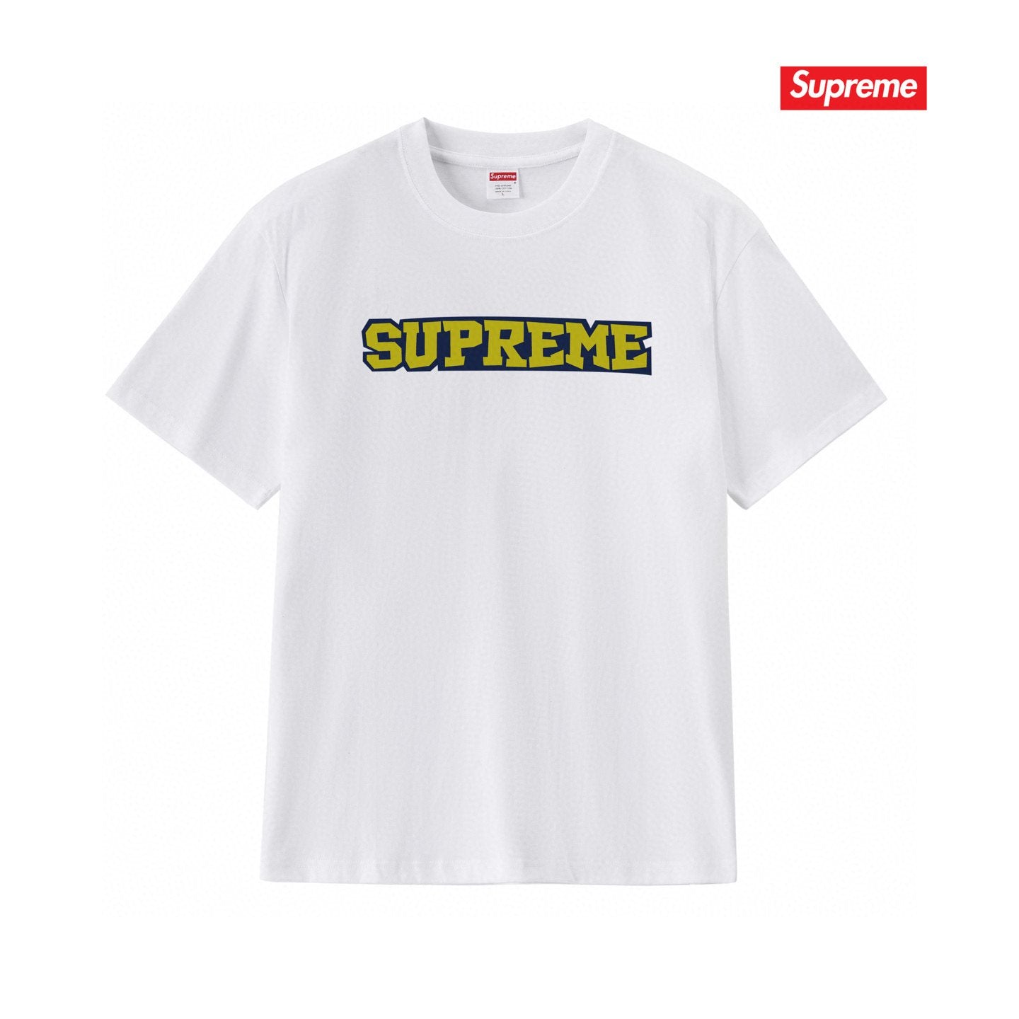 Supreme Arched Front Graphic Short-Sleeve T-Shirt — front