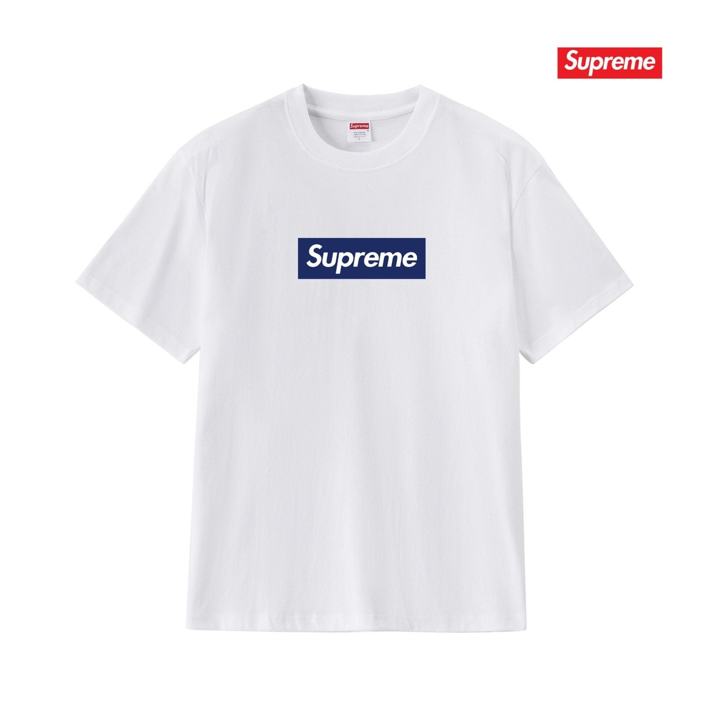 Supreme Flower Address Graphic T-Shirt — front