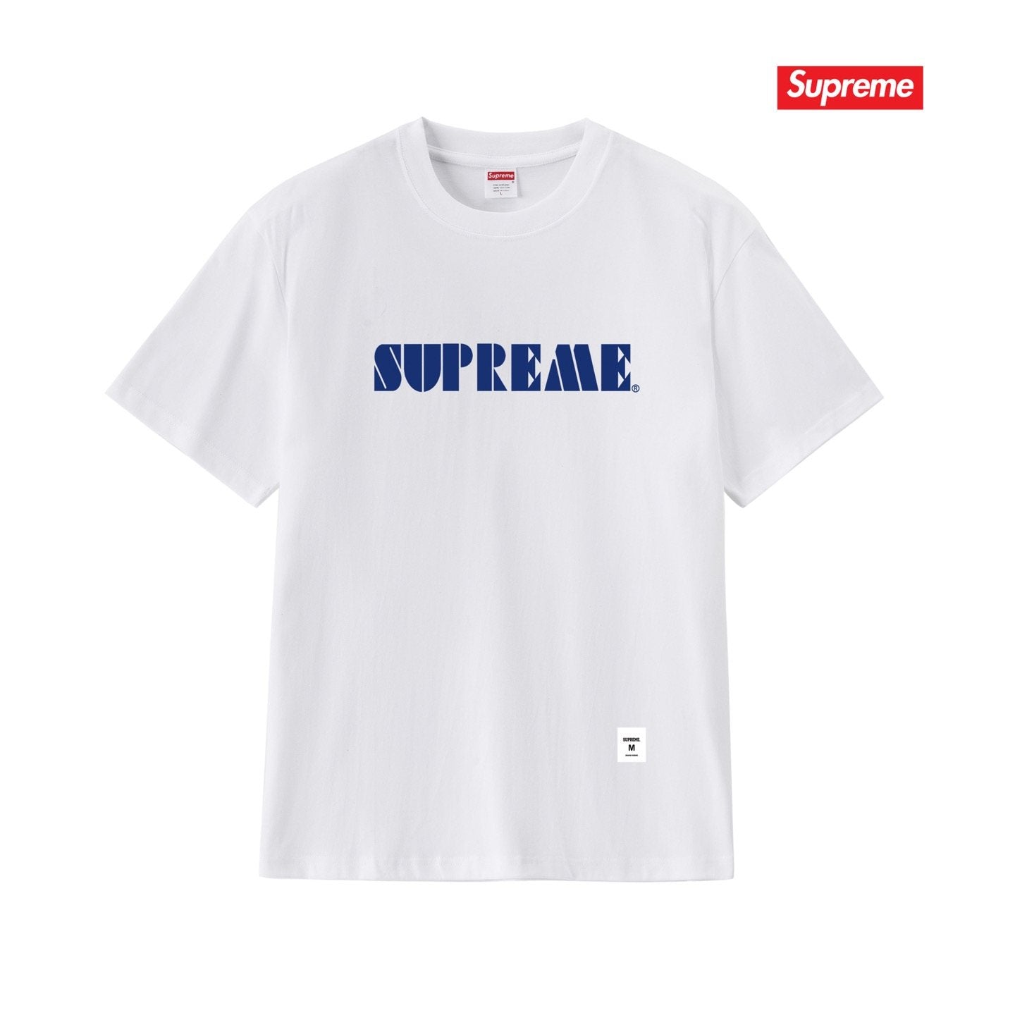 Supreme Wordmark Graphic Short-Sleeve T-Shirt — front