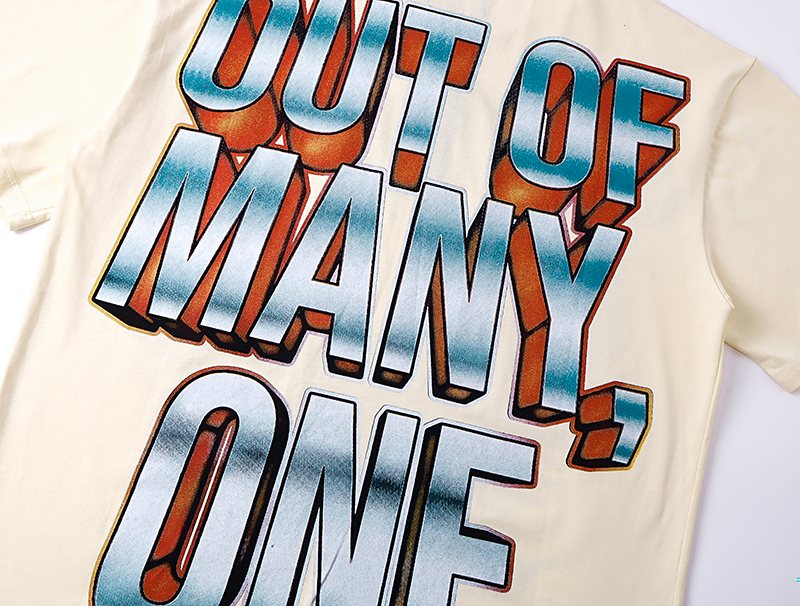 Godspeed Out of Many One Eagle Graphic T-Shirt — detail