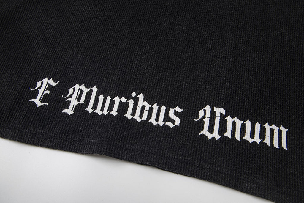 Godspeed E Pluribus Unum Graphic Long-Sleeve T-Shirt — detail