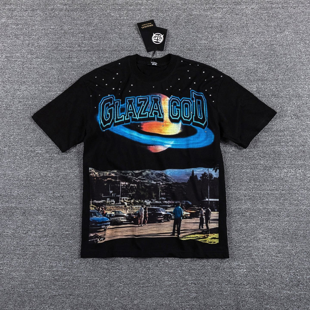 Glaza God Memories From The Future Graphic T-Shirt — hero