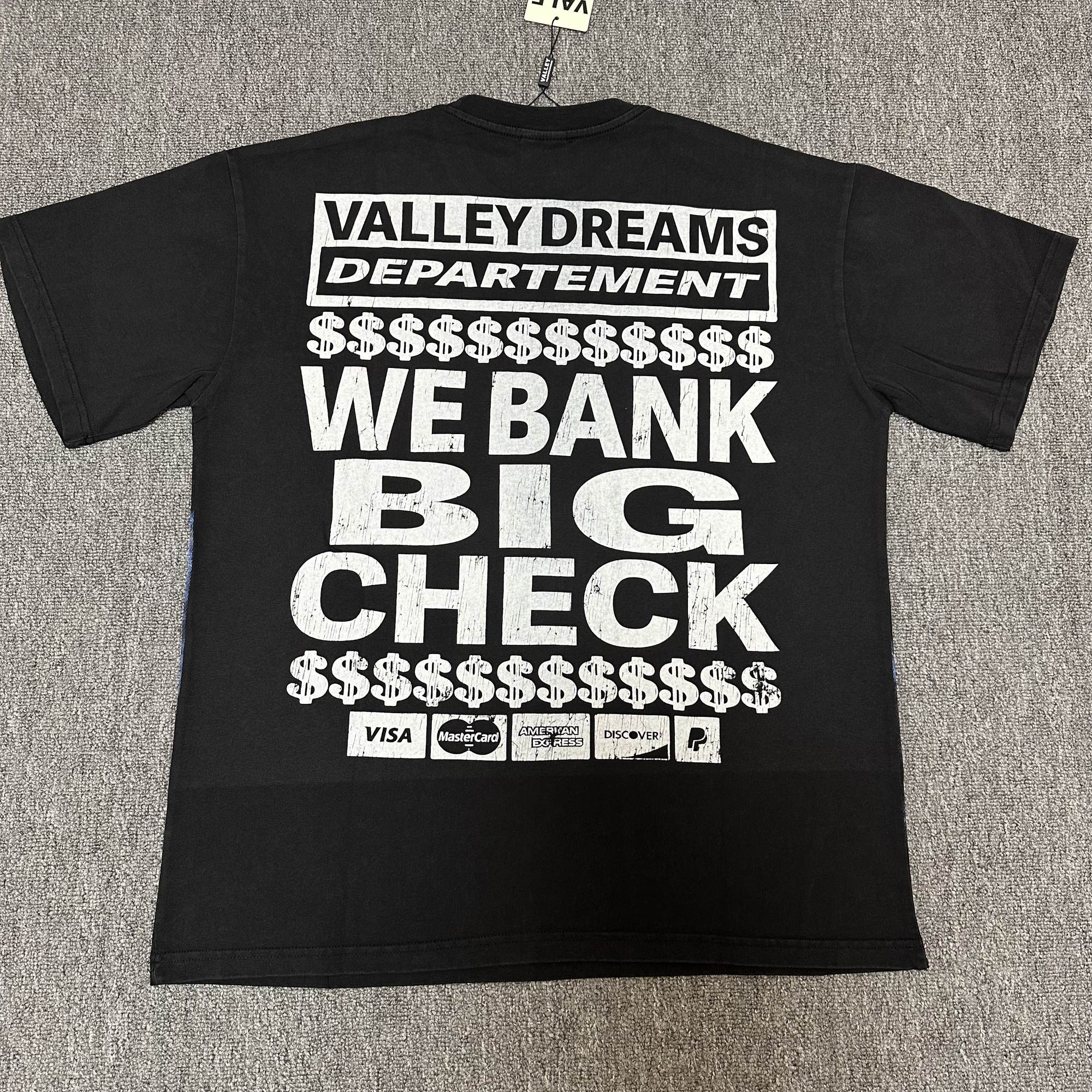 Valley Dreams Big Check Graphic T-Shirt — front