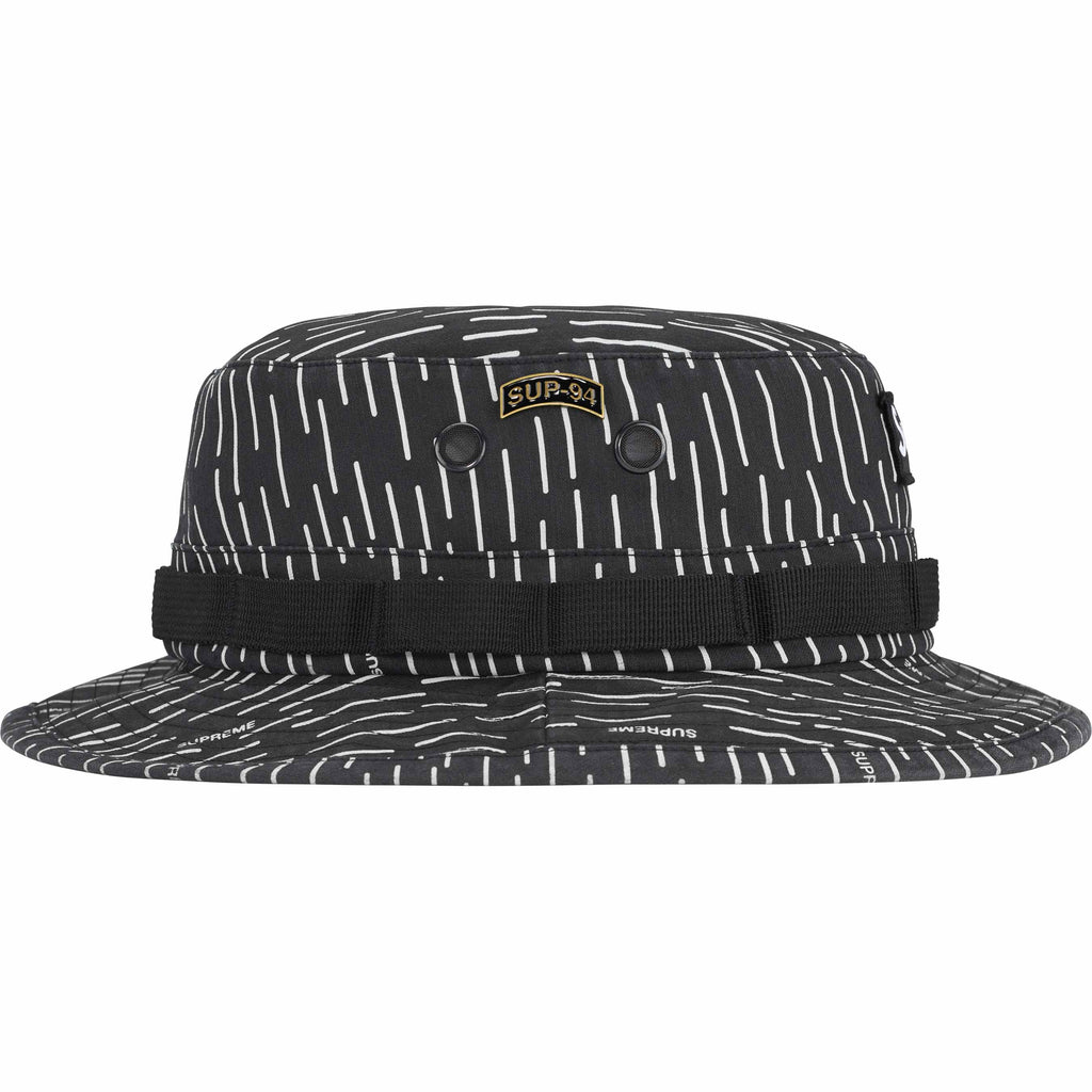 Supreme FW24 Military Boonie Black Raindrop