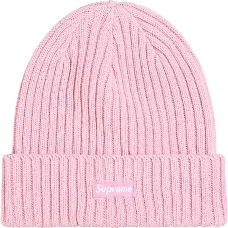Supreme SS26 Overdyed Beanie Light Pink