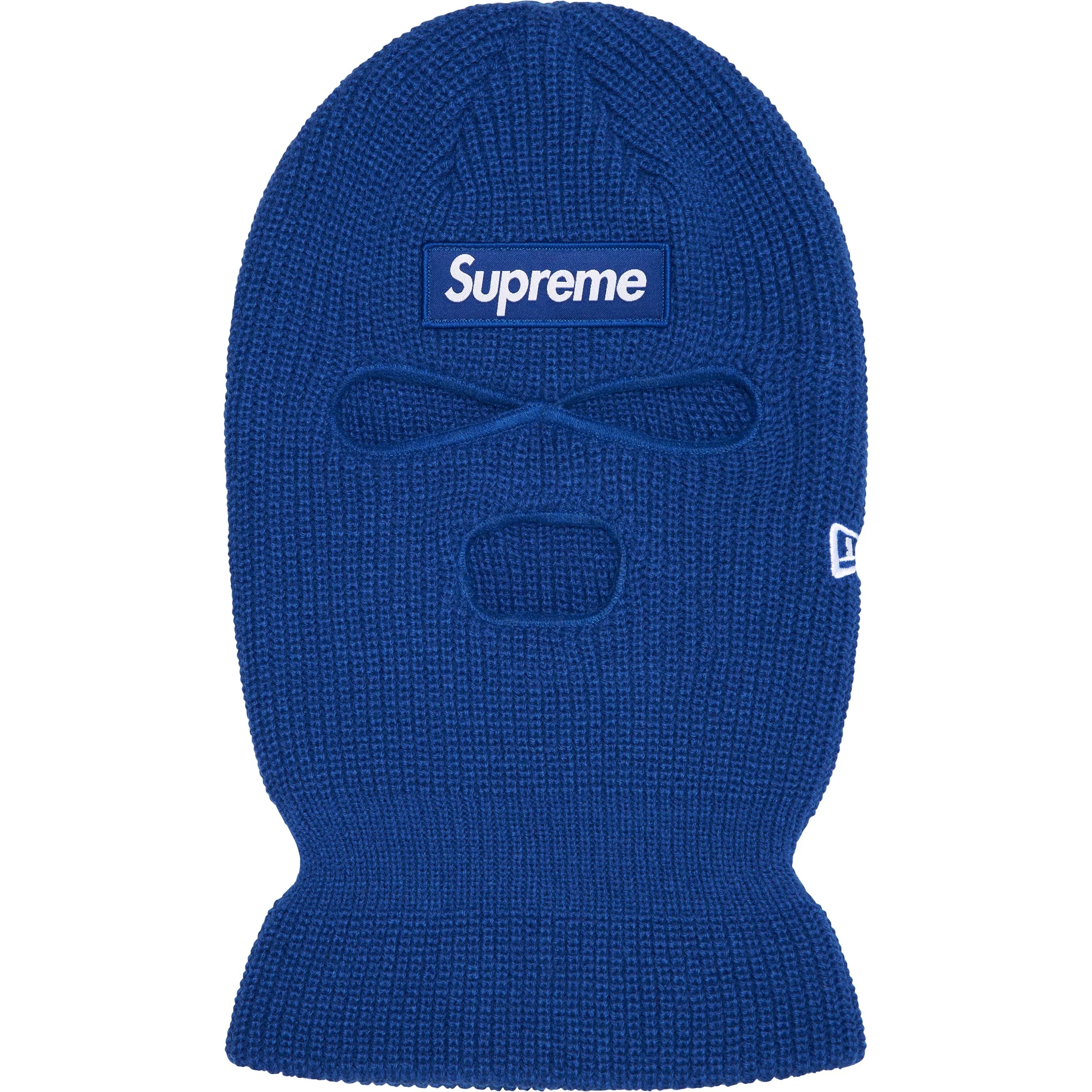 Supreme New Era® Box Logo BaLaclava Blue