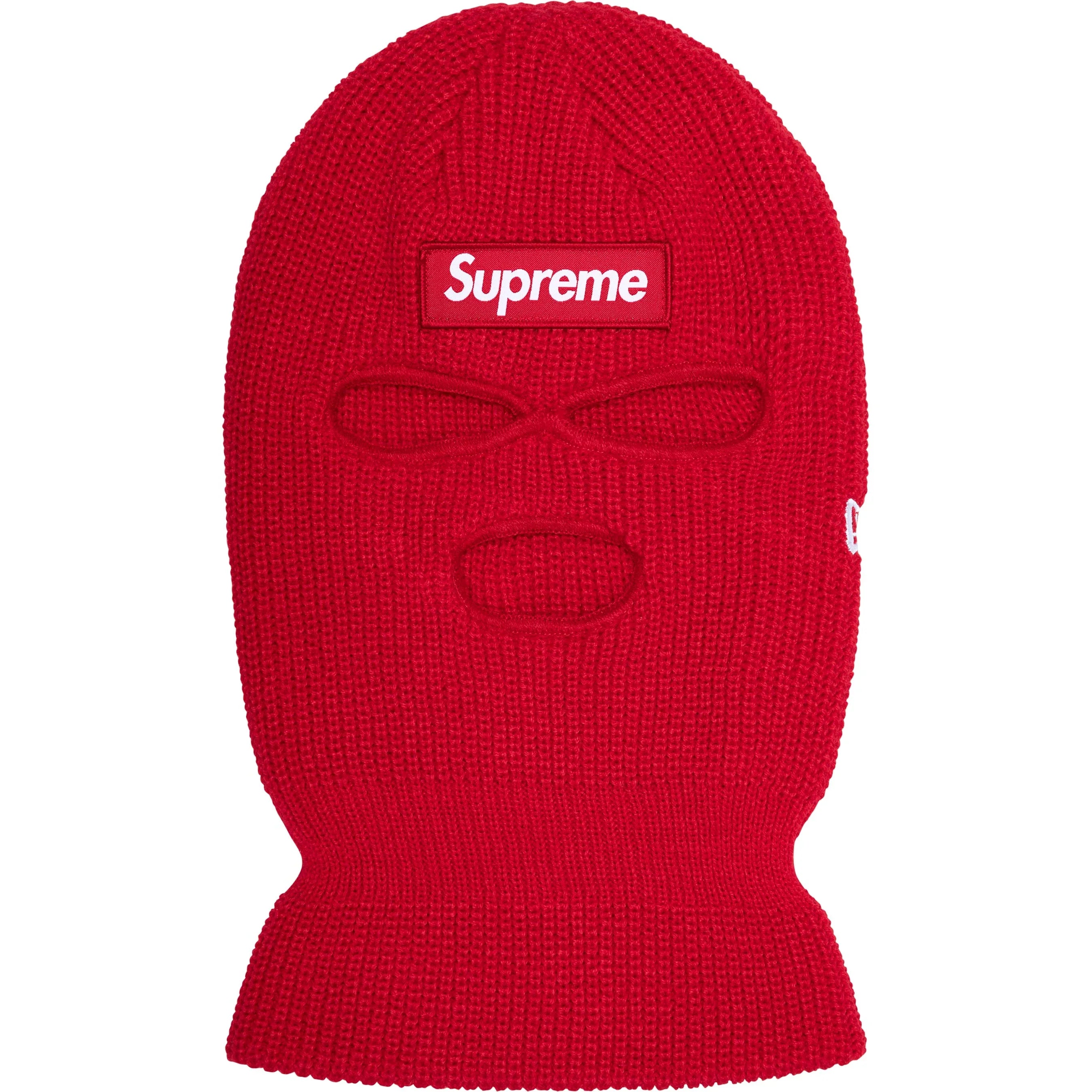 Supreme New Era® Box Logo BaLaclava Red
