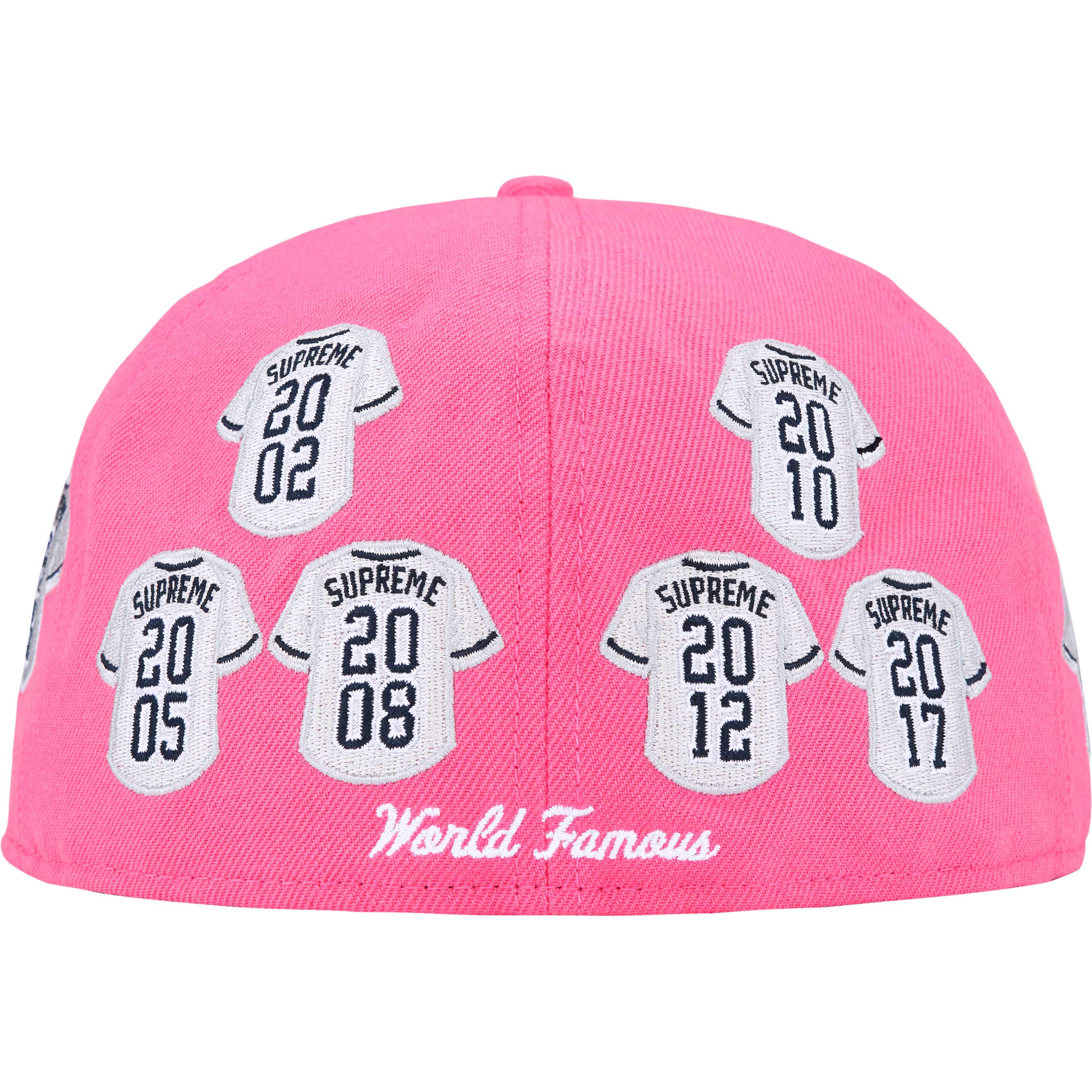 Supreme Jerseys Box Logo New Era Pink