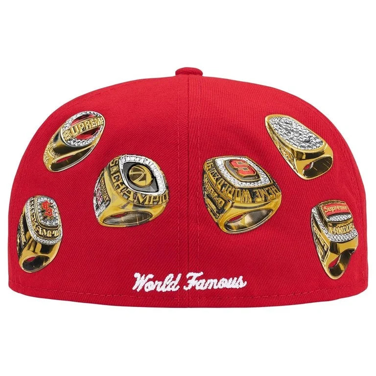 Supreme Rings Box Logo New Era® Red