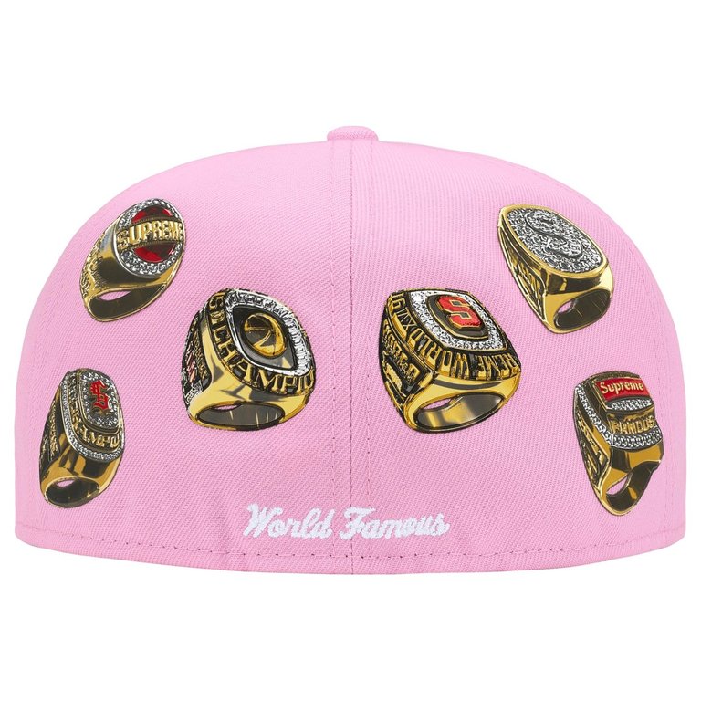Supreme Rings Box Logo New Era® Pink