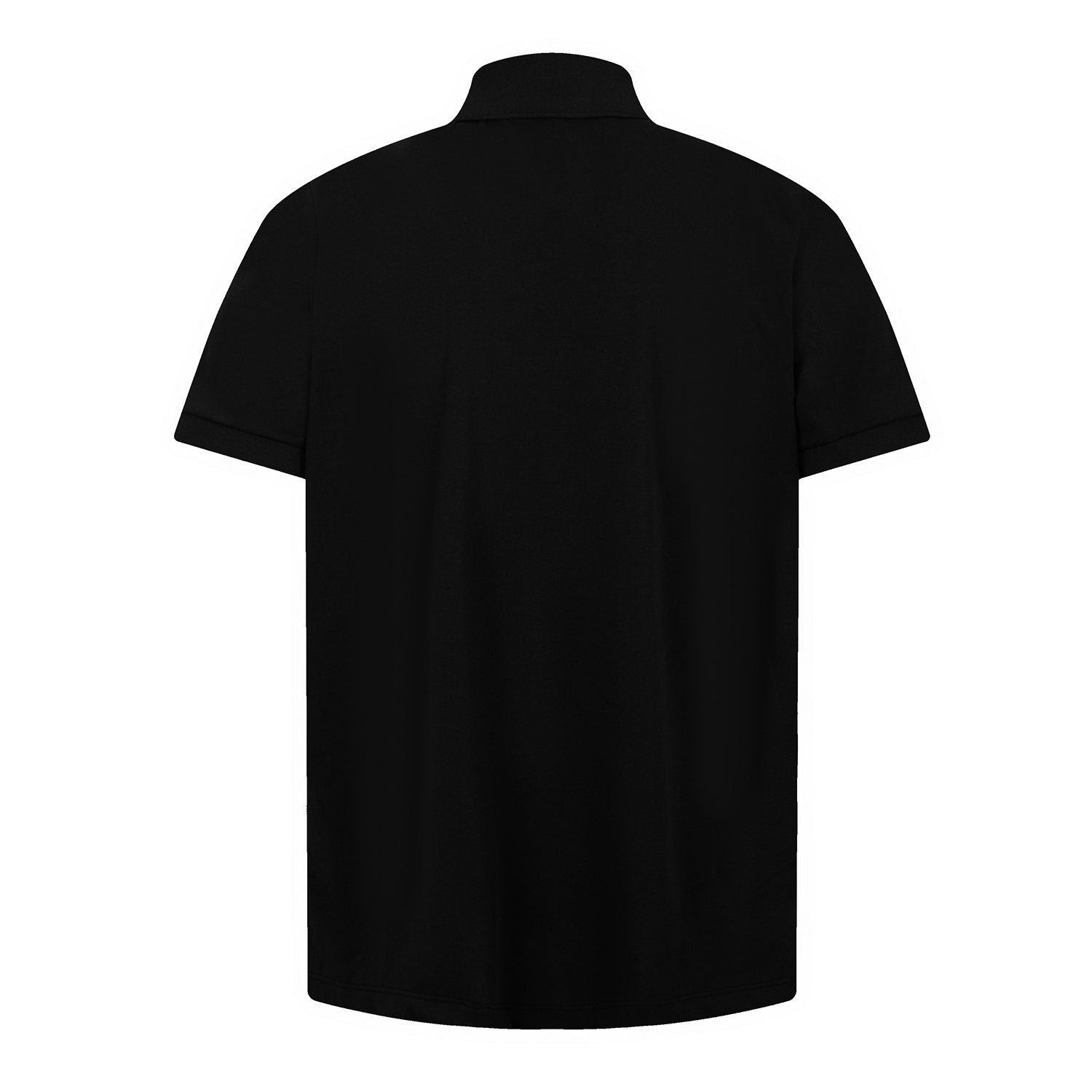 Test2-Ralph Lauren Three-Button Short-Sleeve Polo Shirt — back